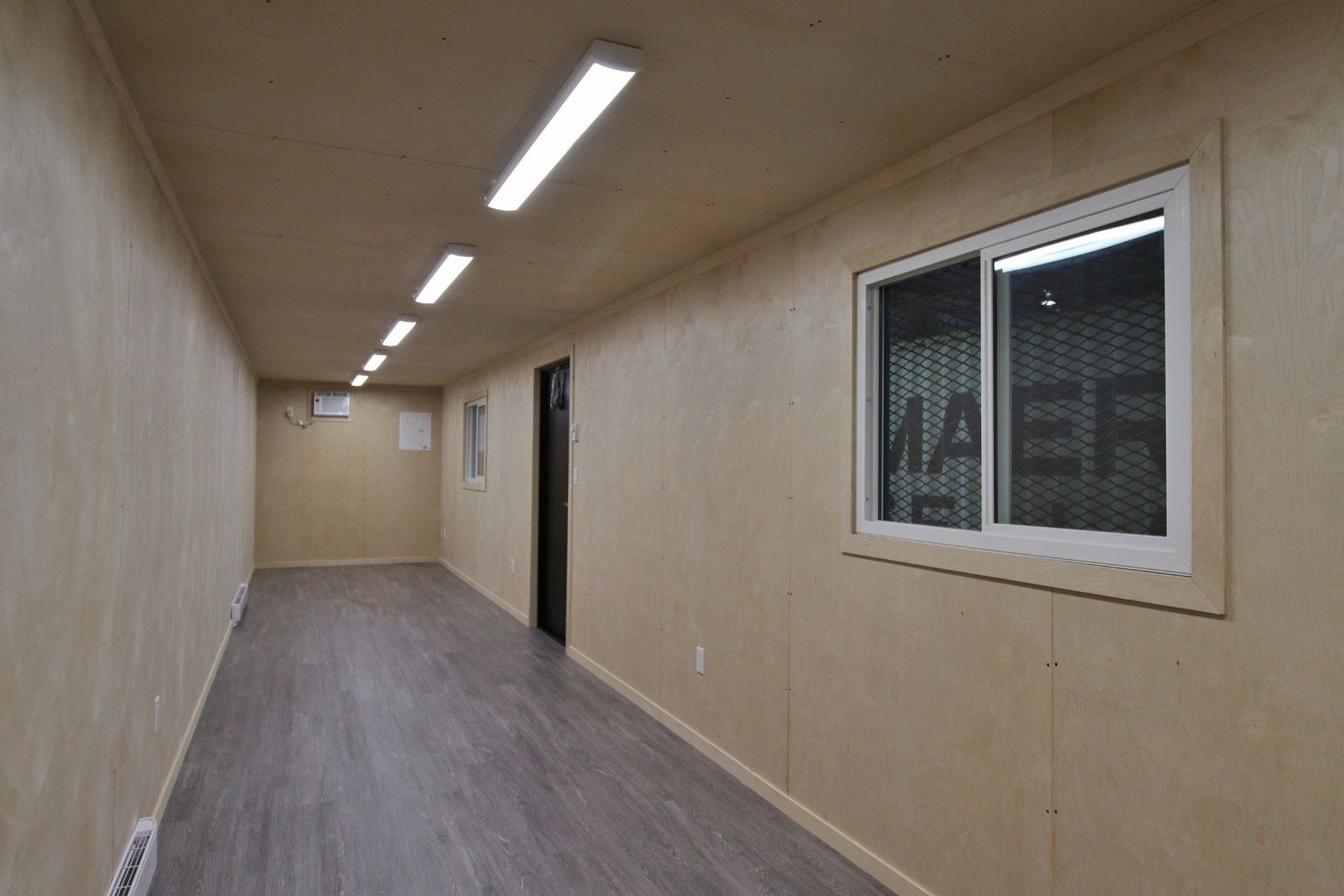 40’ OFFICE CUBE – Wood Finished - Custom Cubes