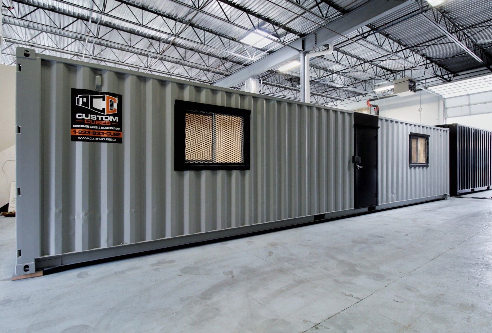 40’ OFFICE CUBE – Wood Finished - Custom Cubes