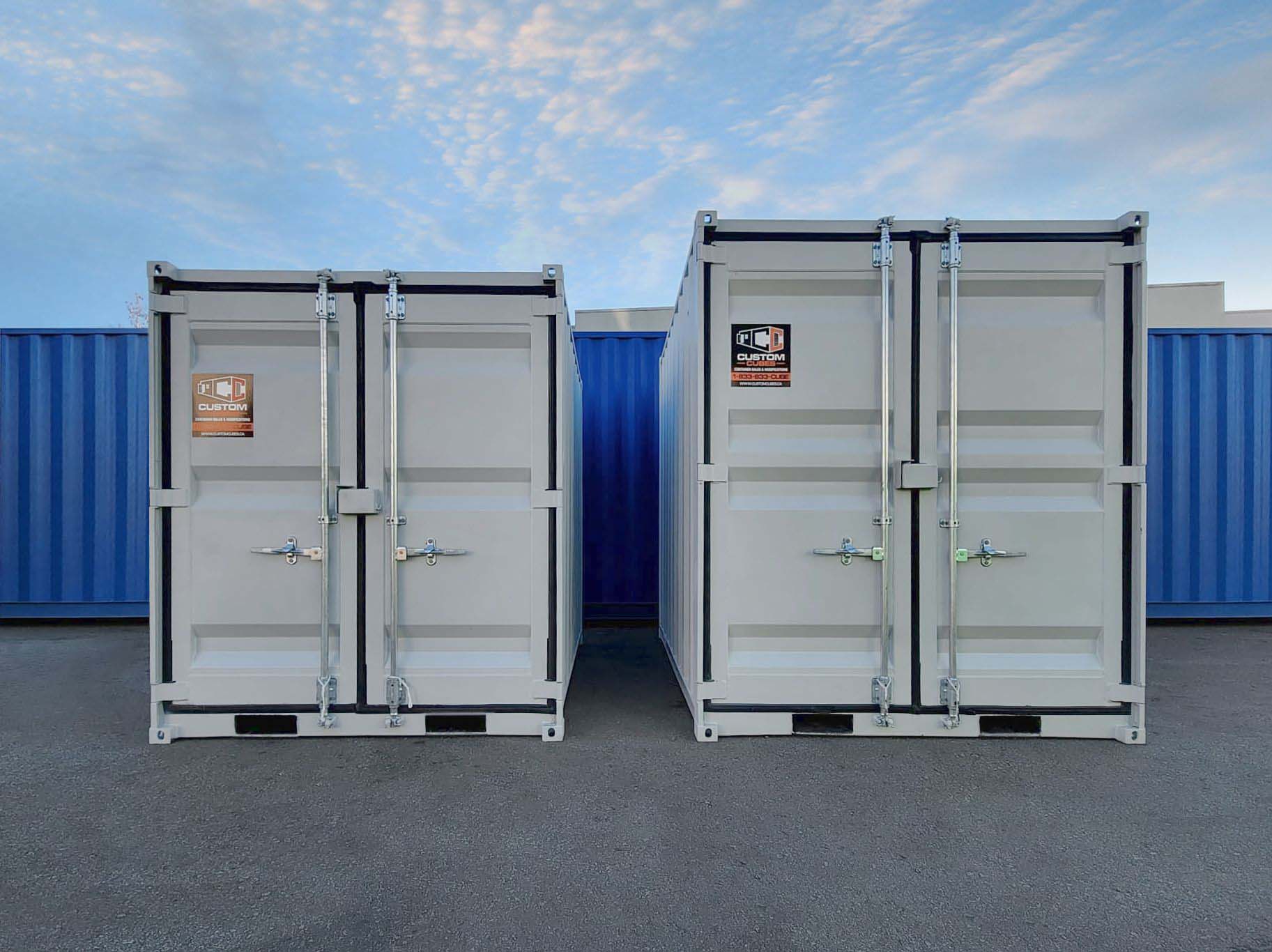 9’ “MINI CUBE“ New Shipping Container - Custom Cubes