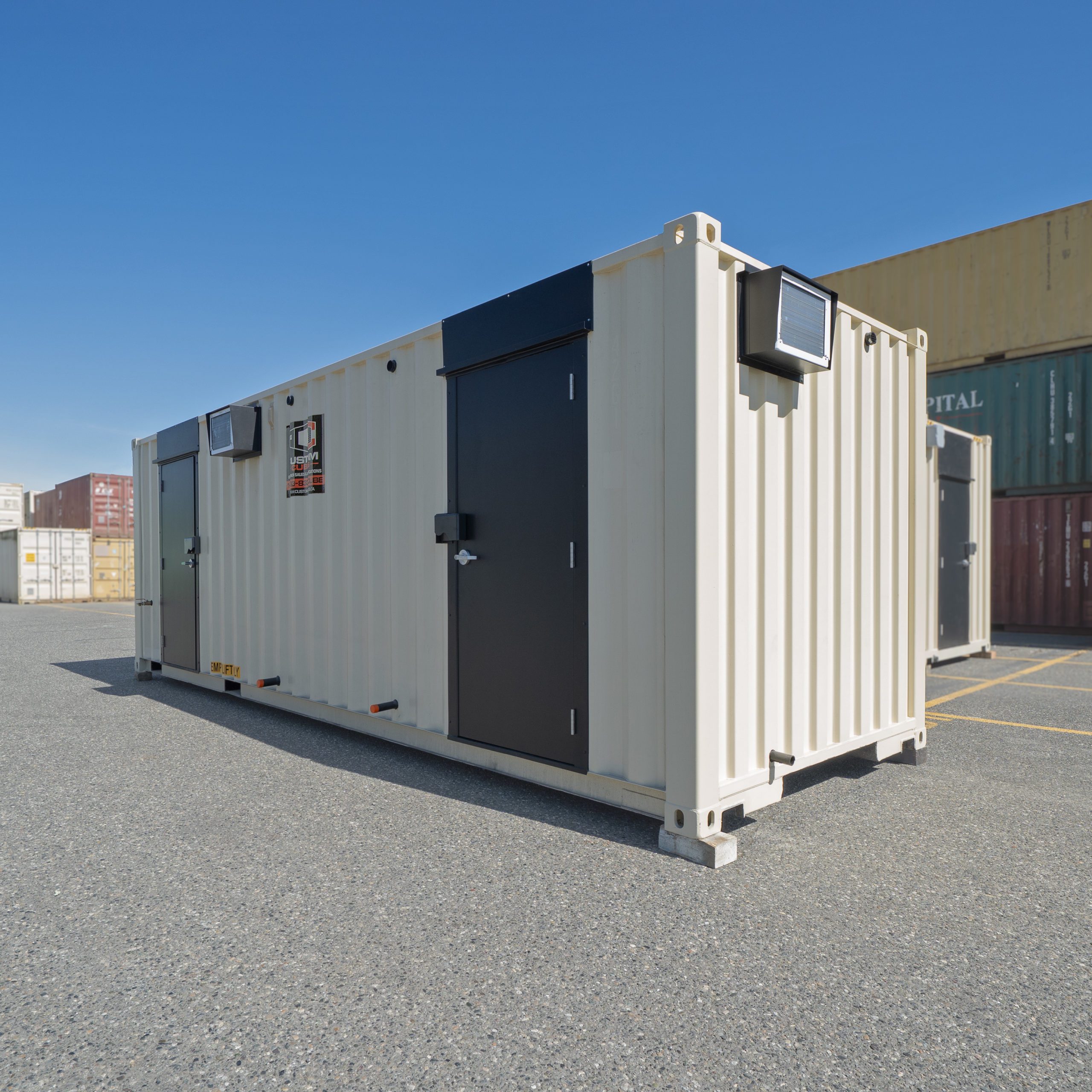 Sofina Foods 40′ Bathroom + Shower - Custom Cubes
